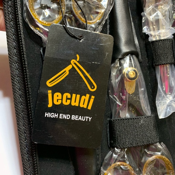 6.5" Professional Hair Cutting Japanese Scissors Thinning Barber Shears Set Kit - Picture 4 of 5